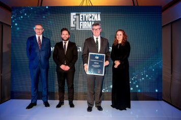 Kompania Piwowarska with the 2017 Ethical Company title
