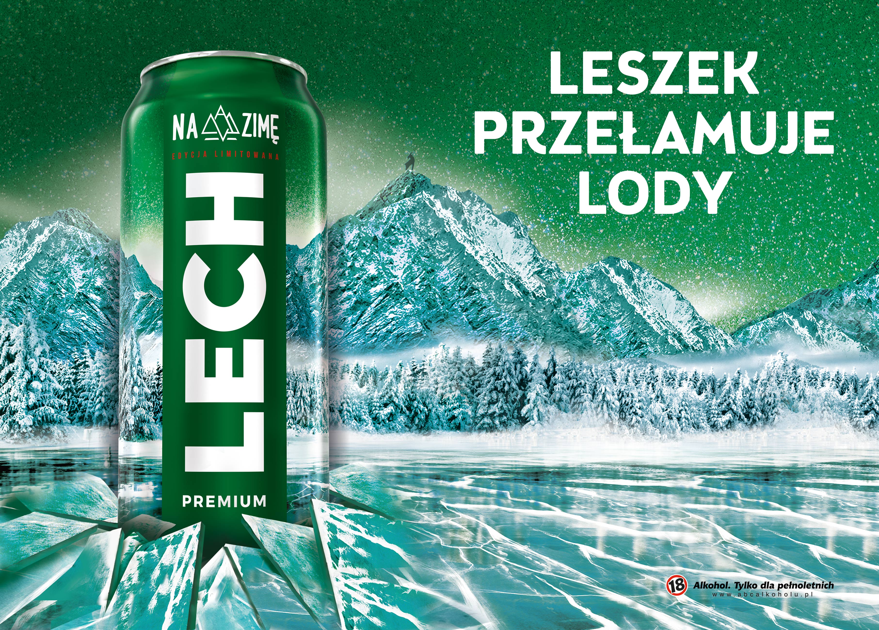 Leszek przełamuje lody  Rusza zimowa kampania reklamowa marki Lech Premium