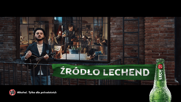 Lech Premium as „The Source of Lechends” in a new advertising spot!