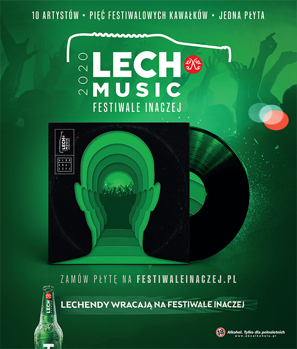 LECH PREMIUM ZAPOWIADA PROJEKT LECH MUSIC FESTIWALE INACZEJ