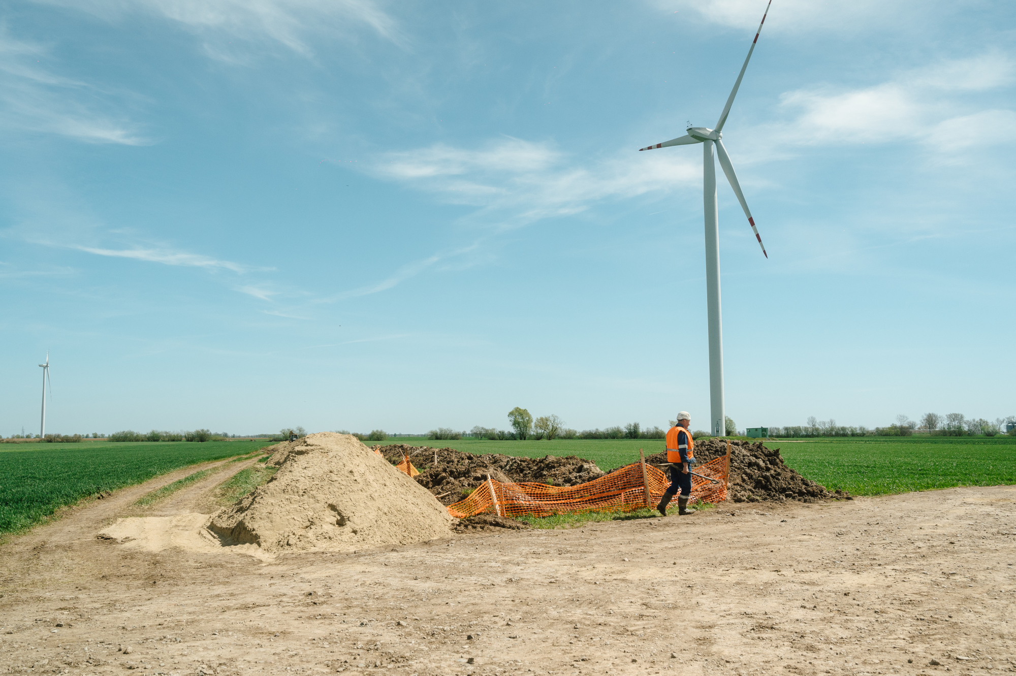 Ruszyła budowa farmy wiatrowej Lech Nowy Staw