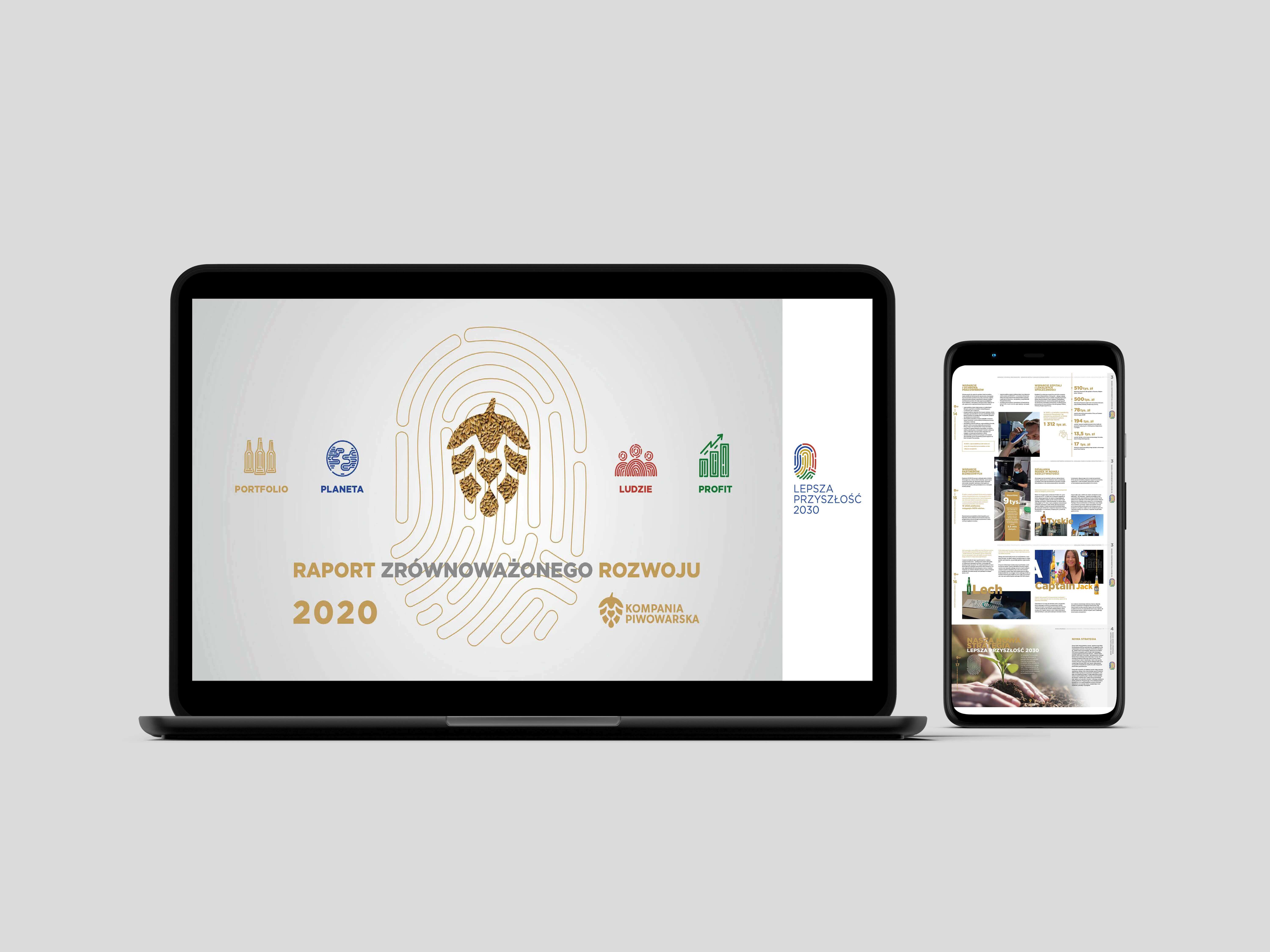 Better Future 2030. Kompania Piwowarska published its 2020 sustainability report