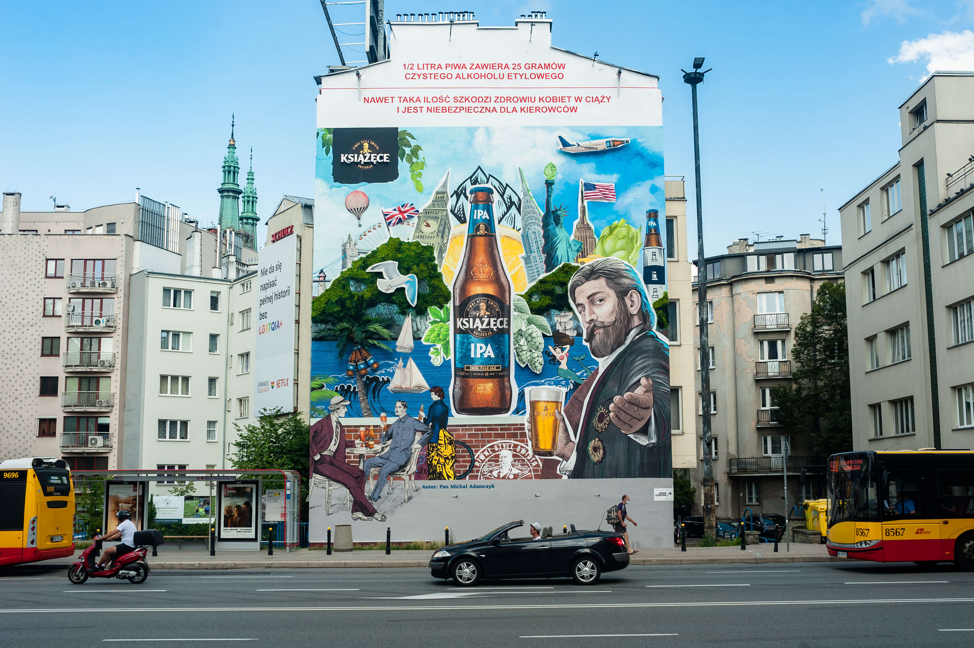 Książęce IPA climbs up walls
