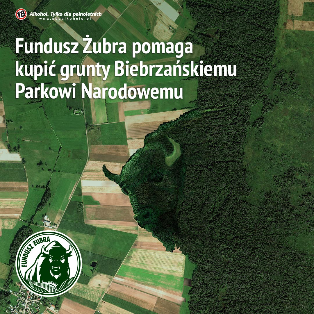 Fundusz Żubra pomaga kupić grunty Biebrzańskiemu Parkowi Narodowemu