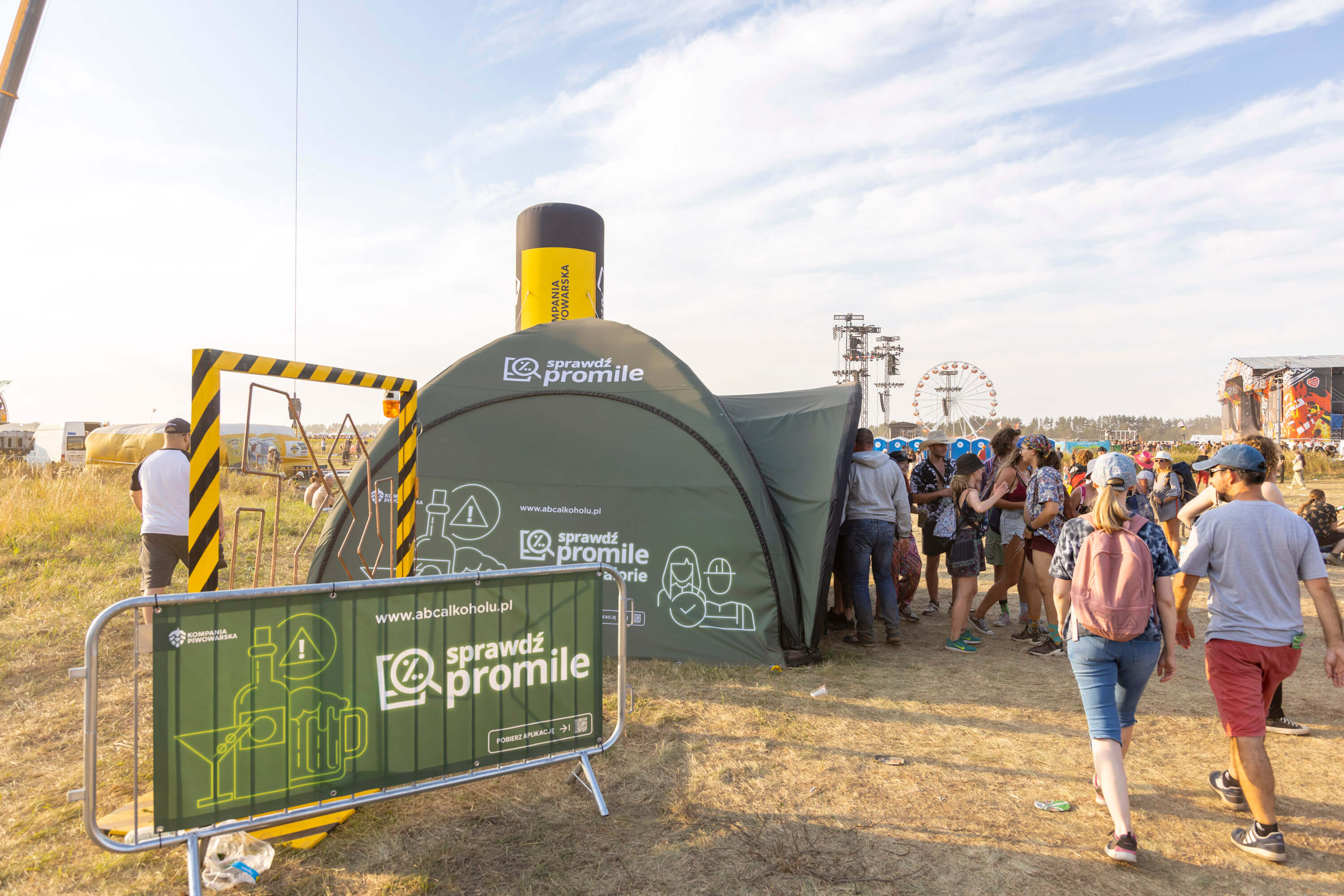 Strefy EKO i Sprawdź Promile  na Fest Festival w Chorzowie