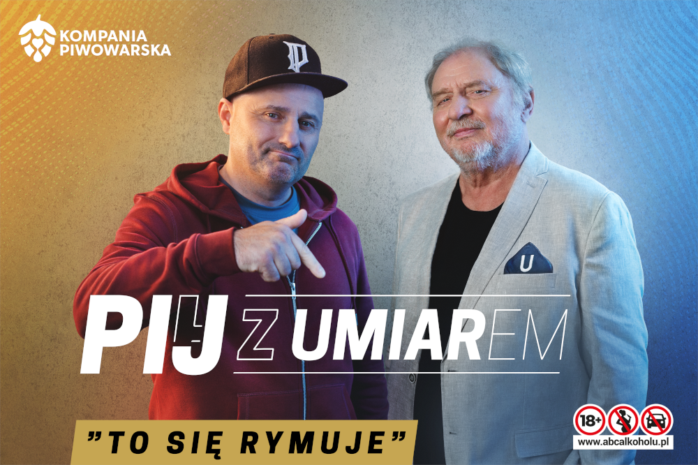 „PIJ z UMIAREM – To się rymuje".  Ruszyła druga edycja muzycznej kampanii społecznej Kompanii Piwowarskiej.